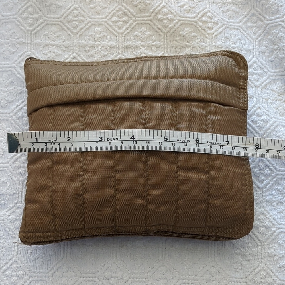 Totes Brown Travel Bag Durable Canvas Design - Picture 8 of 10